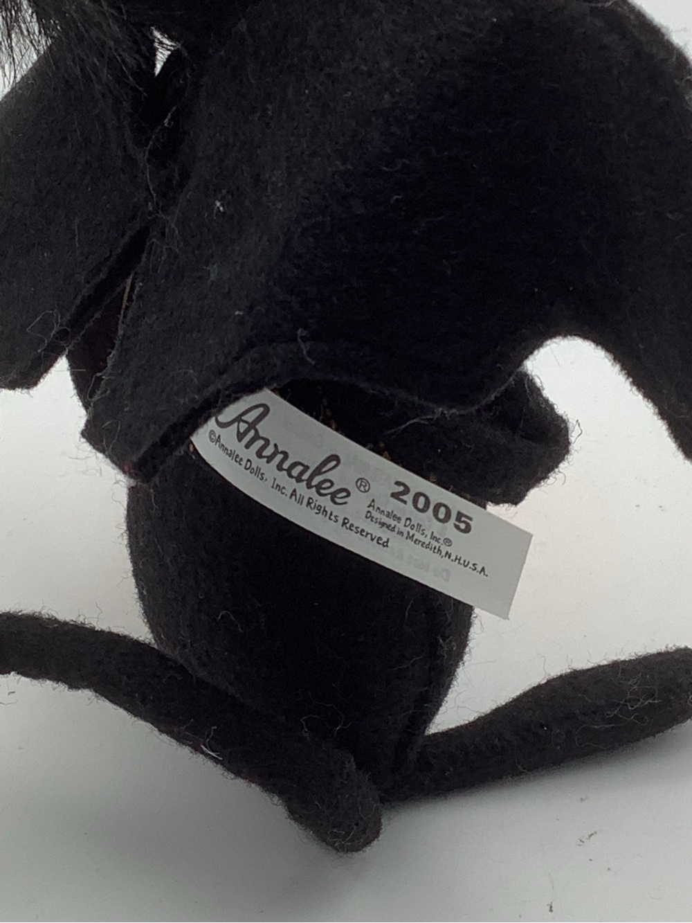 2005 Annalee Posable Halloween Mouse in Bat Costume - Picture 10 of 10